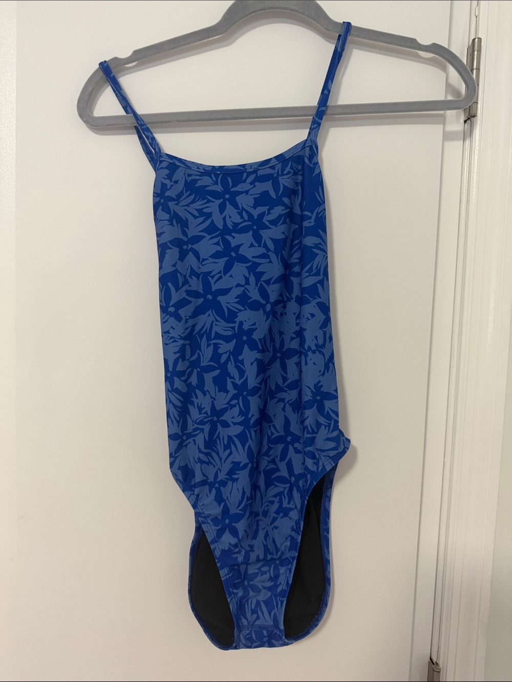 Jolyn Clothing Royal Blue Floral Womens' One-Piece Swimsuit